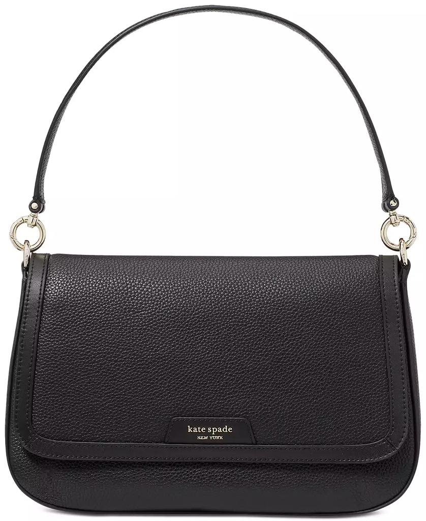Ganni Ganni Knot Flap Over Shoulder Bag - Bags - BeyondStyle