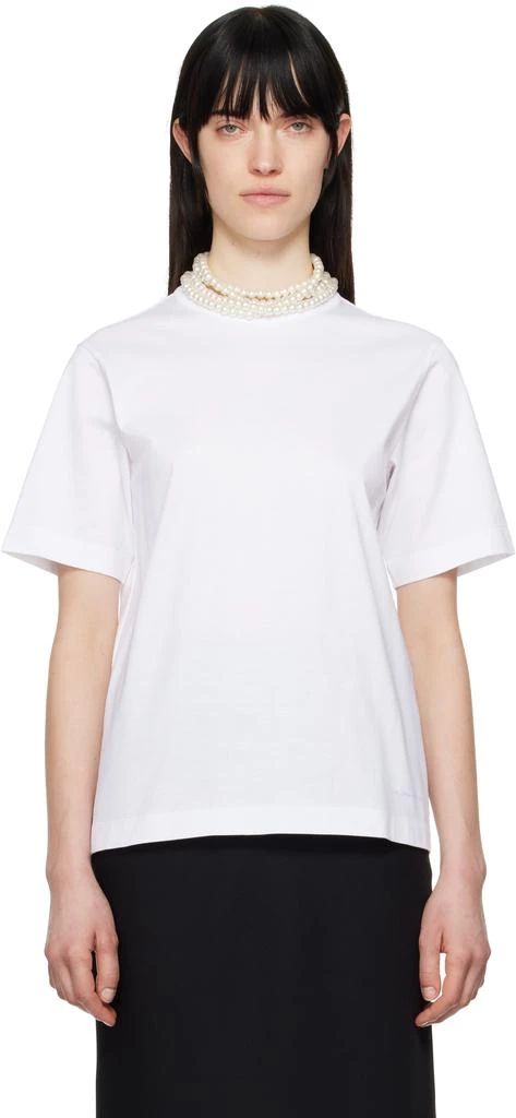 Carven White Pearl T-shirt 1