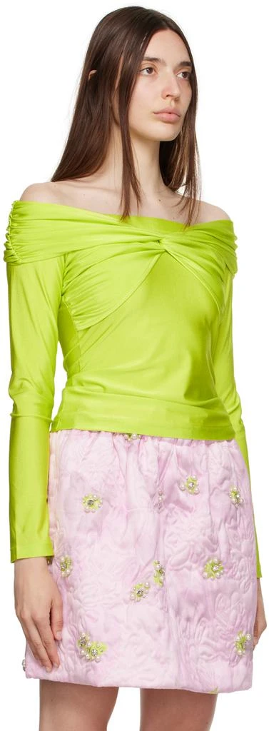 Stine Goya Green Yuna Long Sleeve T-Shirt 2