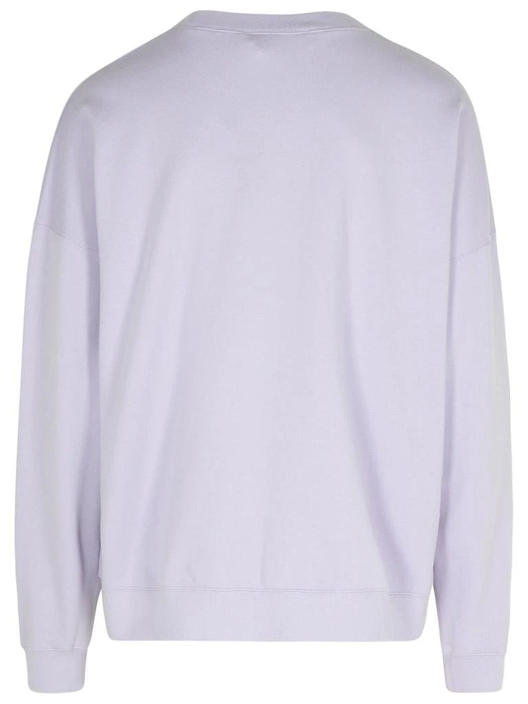 Palm Angels neon Lilac Cotton Sweatshirt 3