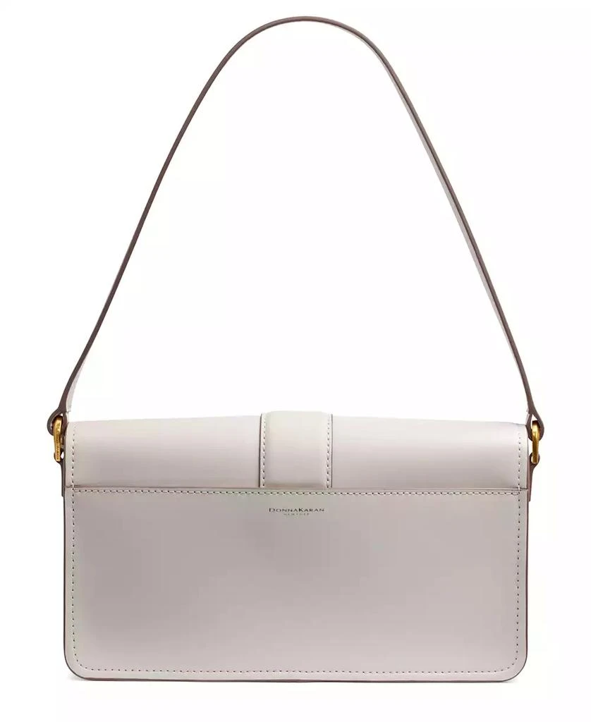 Donna Karan Valley Stream Leather Buckle Shoulder with Removable Strap 12