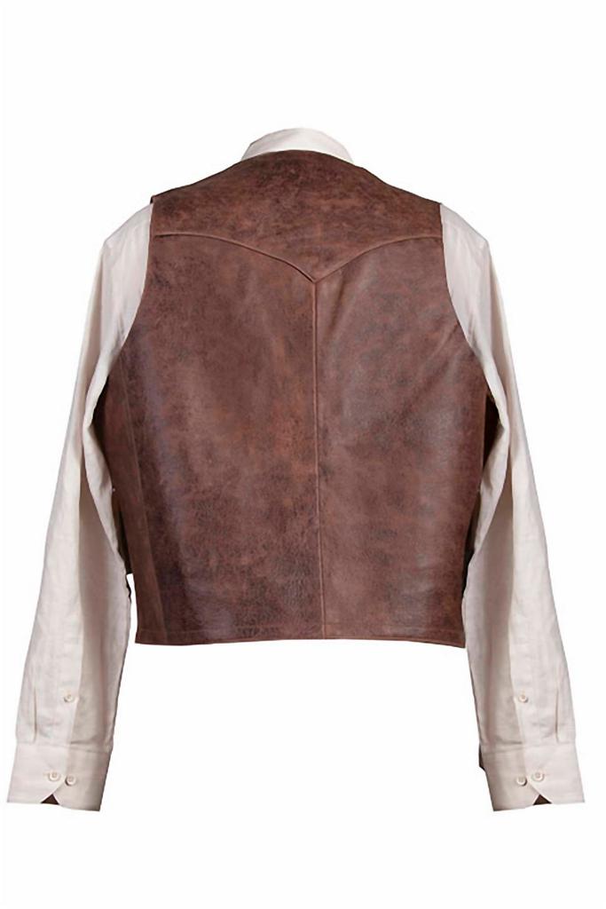 Scully WESTERN BUTTON FRONT VEST