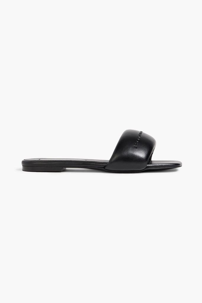 Stella McCartney Signature logo-appliquéd padded faux leather sandals