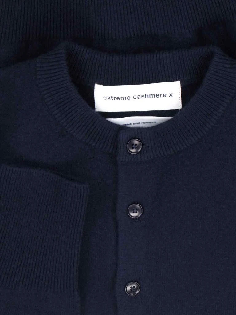 Extreme Cashmere 
N94 Piccolo
 Cardigan – Dark Blue 3
