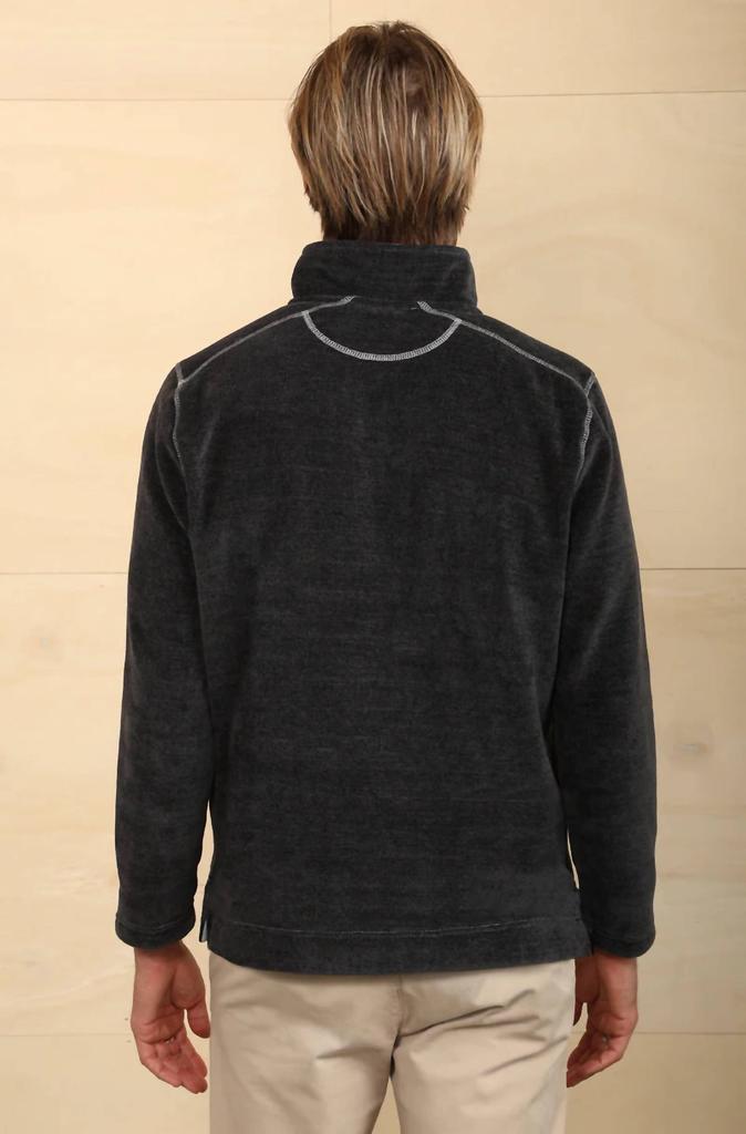 True Grit True Grit - Apres Lux Chenille & Sherpa 1/4 Zip Pullover