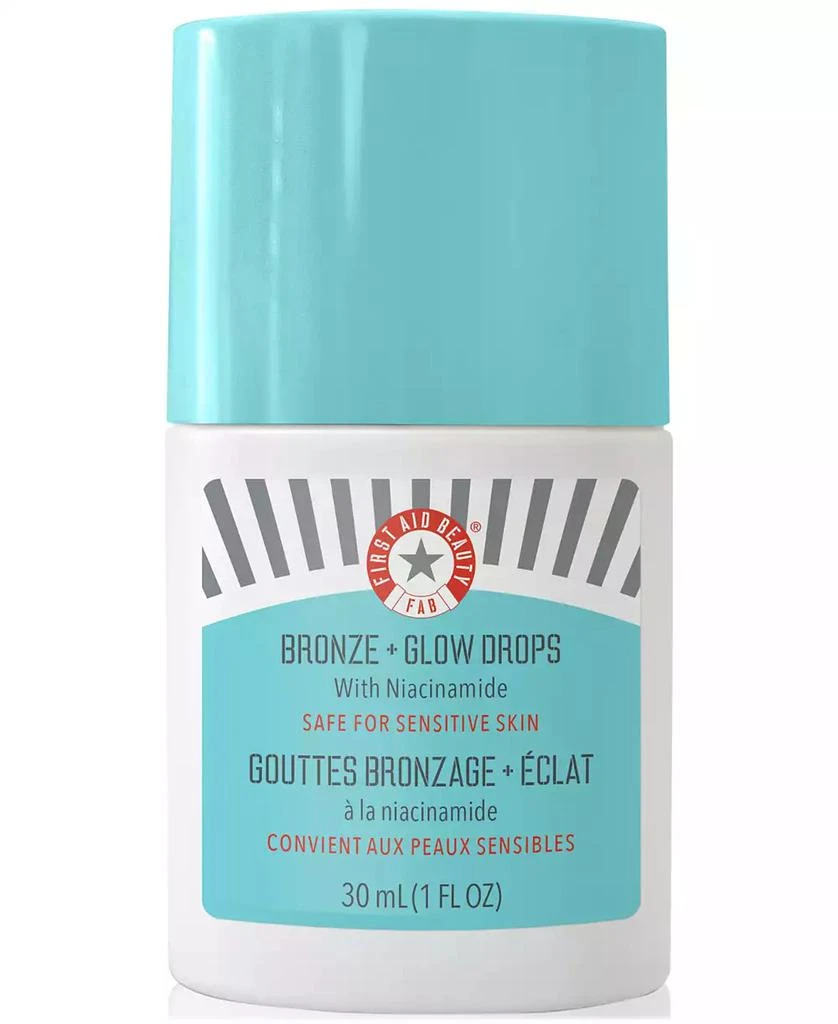 First Aid Beauty Bronze + Glow Drops With Niacinamide, 1 oz. 1