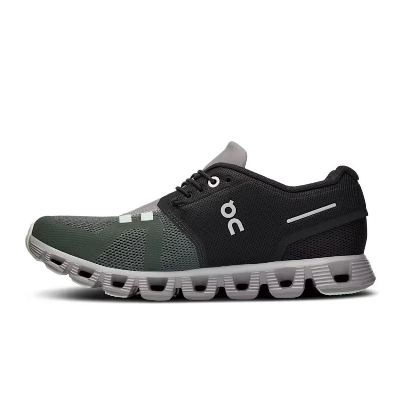 On On Cloud 5 59-98158 Sneakers Women's 5 Black Lead Athletic Running Shoes KHD2392 3