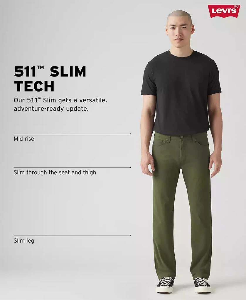 Levi
s Men
s 511 Slim-Fit Flex-Tech Pants 5