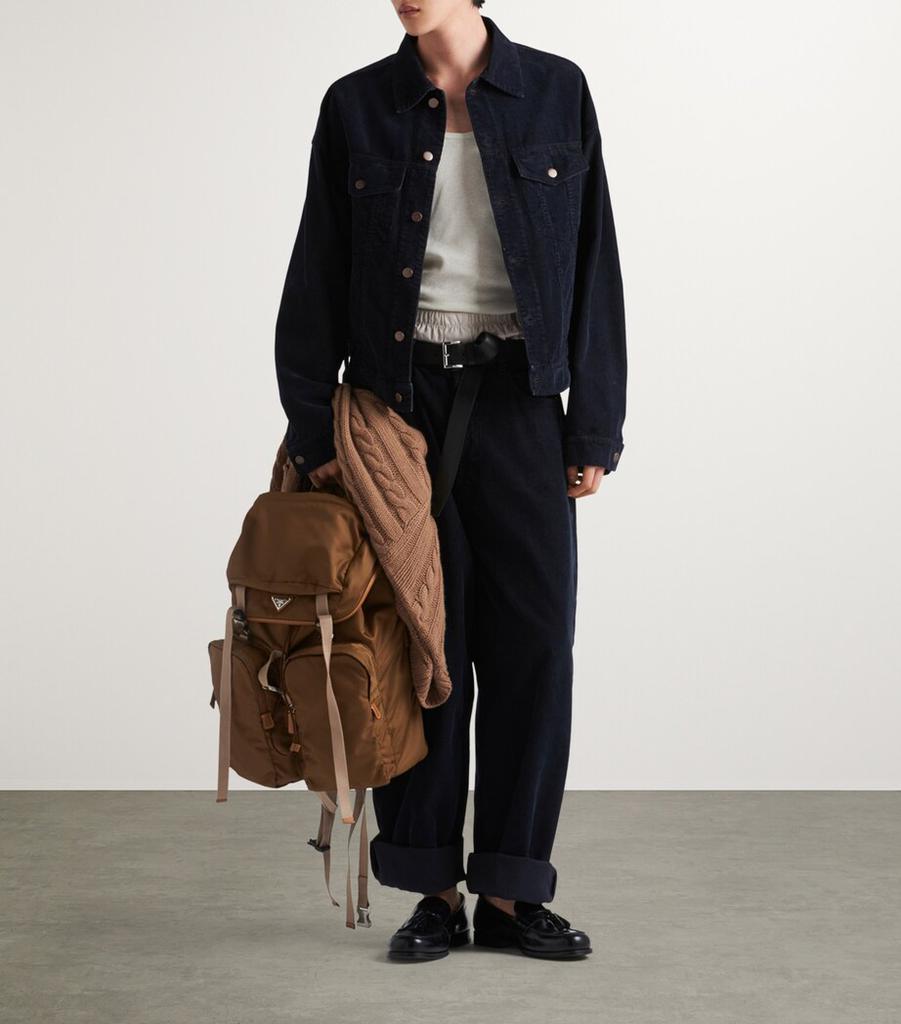 Prada Corduroy Trucker Jacket - Jackets - BeyondStyle