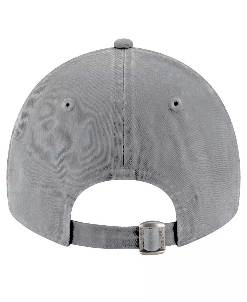 New Era Men's and Women's Gray Indiana Fever Core Tonal 9TWENTY Adjustable Hat 4