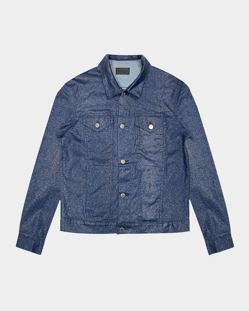 MONFRÈRE Men's Dean Shimmer Trucker Jacket 1