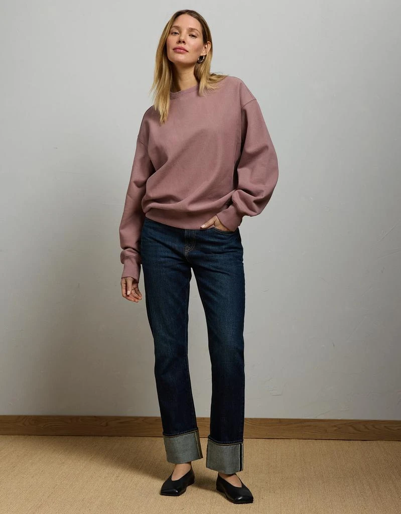 AE AE77 Premium Fleece Crew Neck Sweatshirt 2