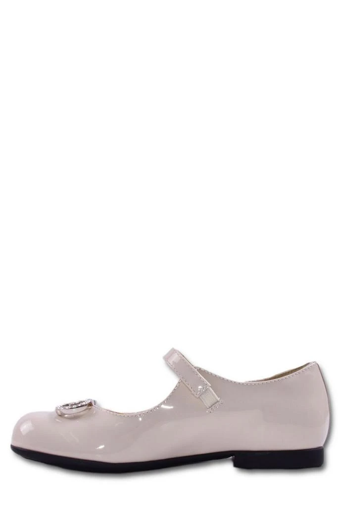 Gucci Gucci Kids Logo Embellished Ballet Flats 2