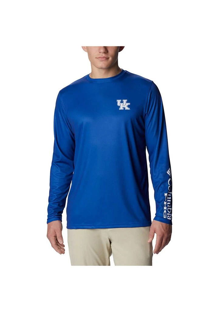 Columbia NCAA Kentucky Wildcats Terminal Shot Omni-Shade Omni-Wick Long Sleeve T-Shirt