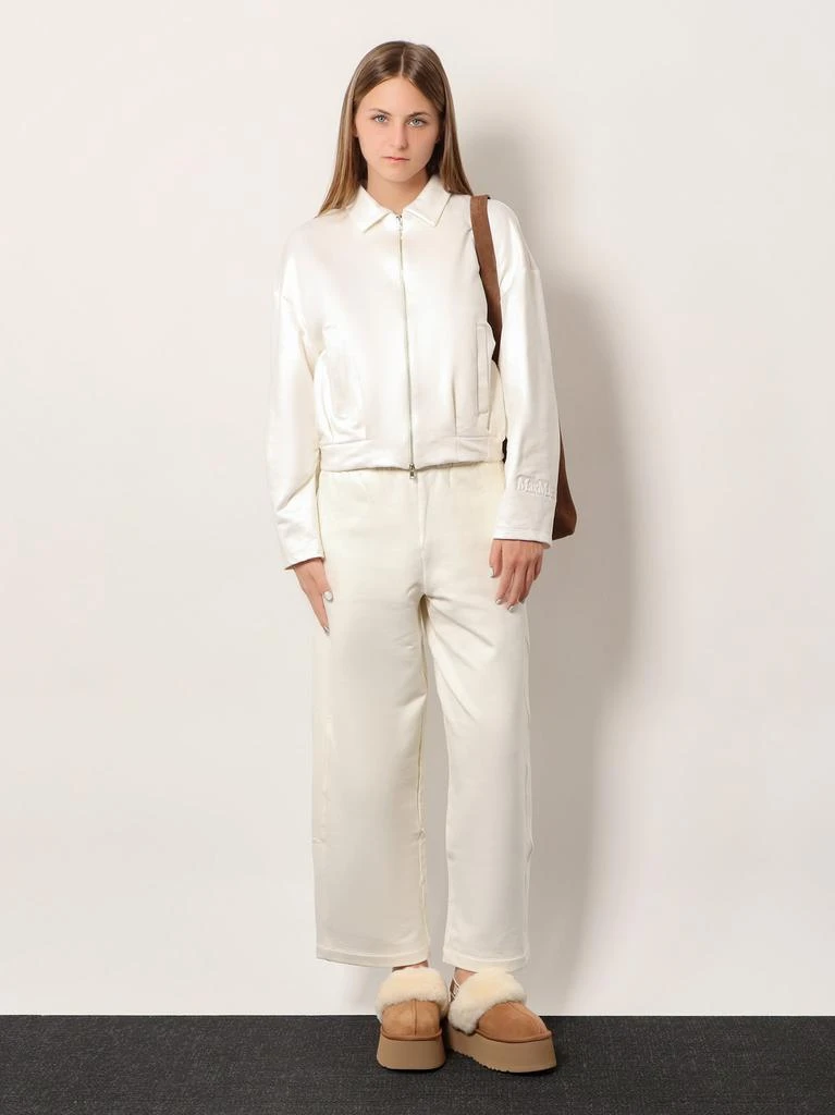 Max Mara Filovia jogger silk and cotton trousers 2