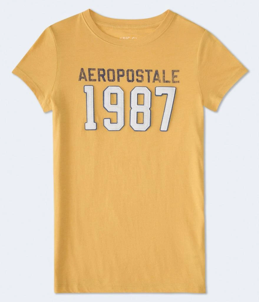 Aeropostale 1987 Appliqué Graphic Tee 1