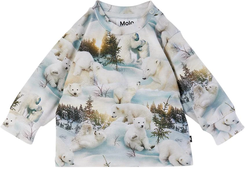 MOLO Baby Gray Eloy Long Sleeve T-Shirt & Sweatpants Set 2