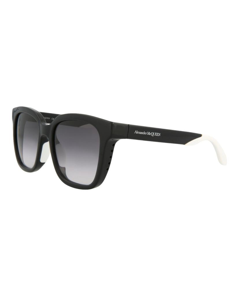 Alexander McQueen Square-Frame Injection Sunglasses