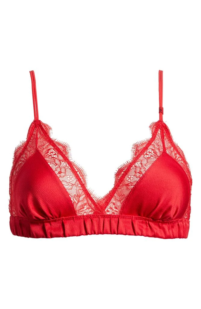 LOVE STORIES Love Lace Satin Bralette 6