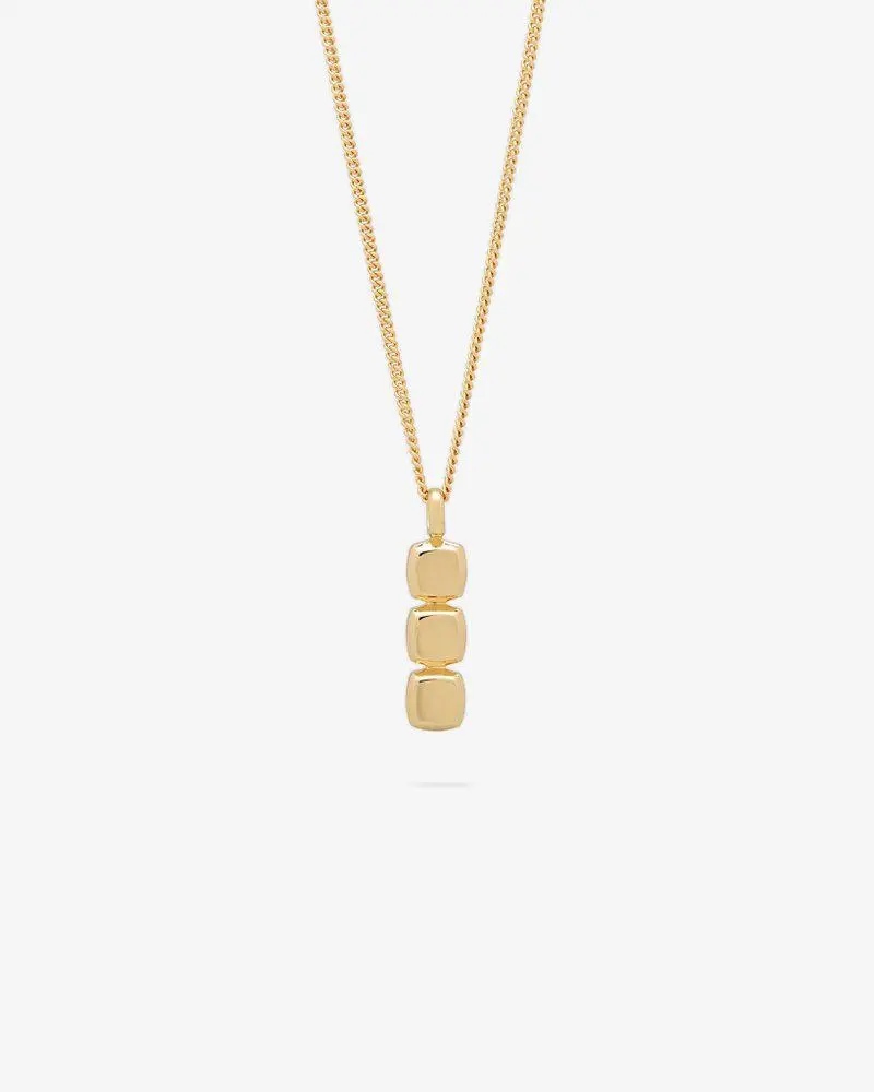 Tom Wood Tom Wood Mini Cushion Pendant Necklace