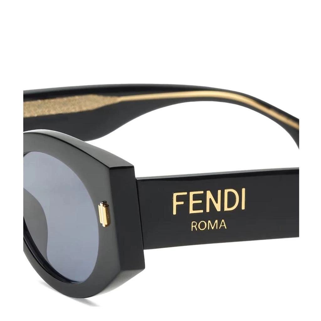 Fendi Fendi Eyewear Oval Frame Sunglasses 3