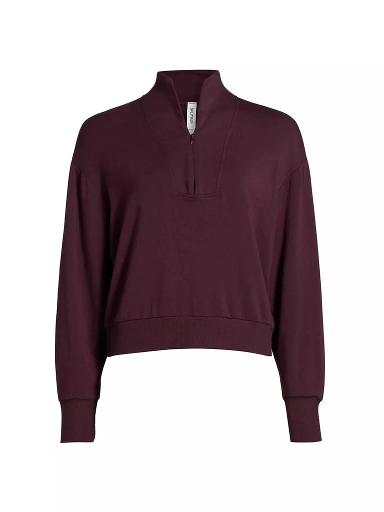 Splits59 Birdie Fleece Half-Zip Sweater 1