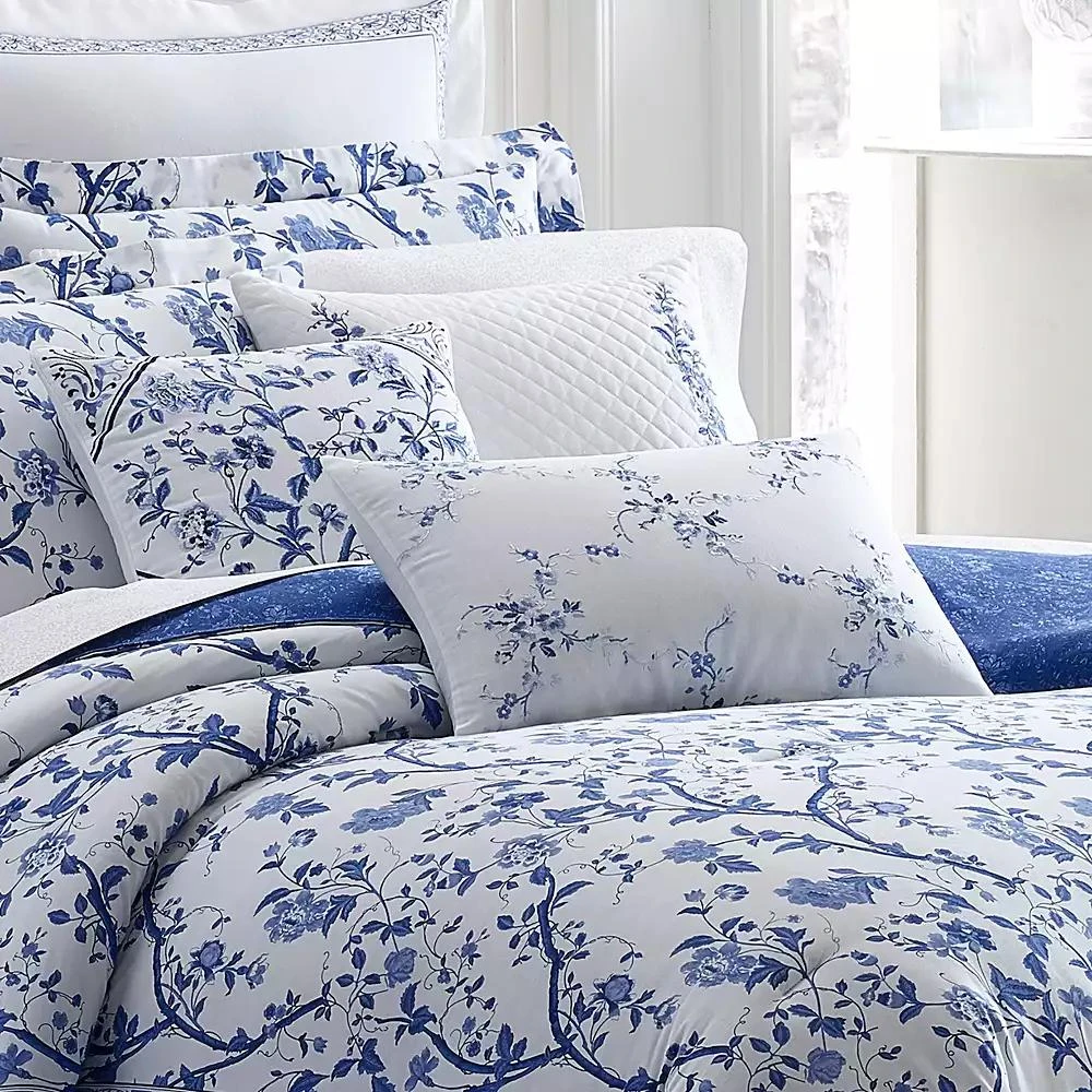 Laura Ashley Charlotte Cotton Reversible 4 Piece Comforter Set 3