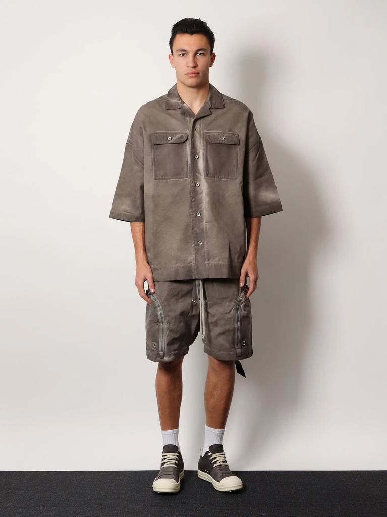 DRKSHDW Magnum tommy denim shirt with used effect 2