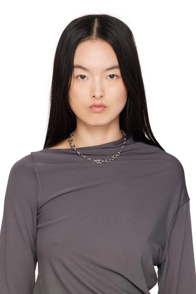 Laura Lombardi Silver Stessa Necklace 2