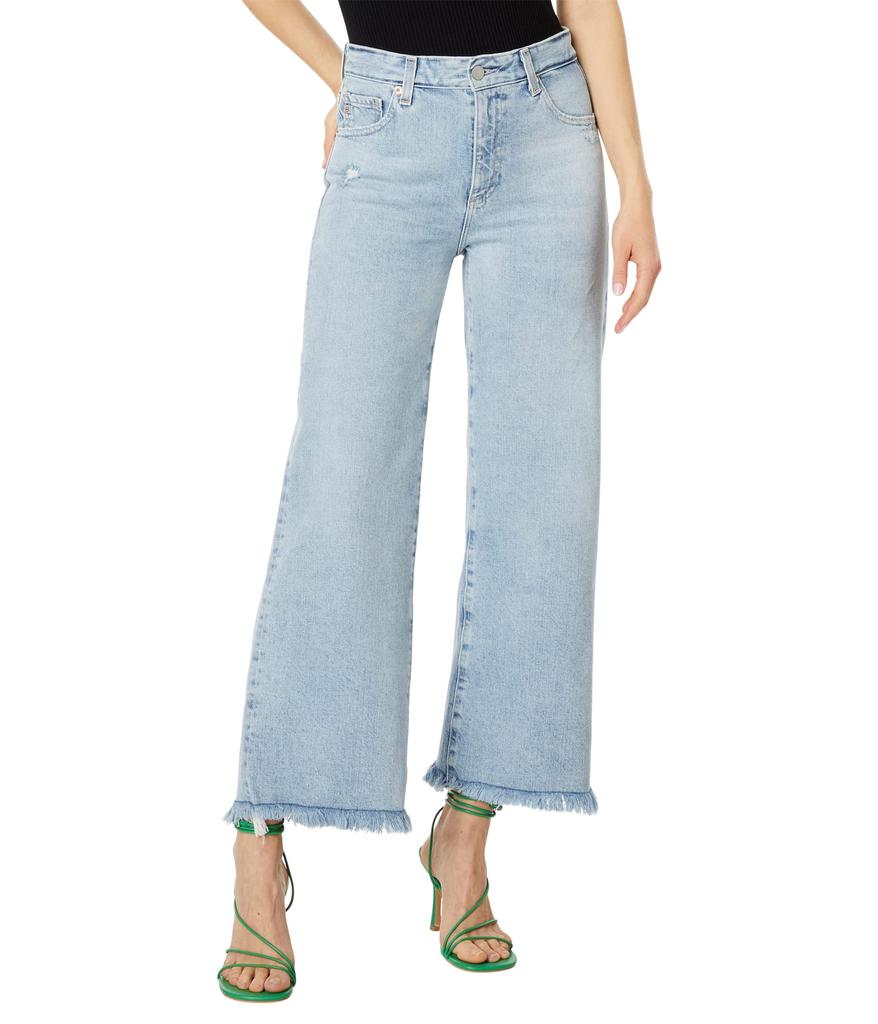 AG Jeans Saige Wide Leg Crop in Windswept