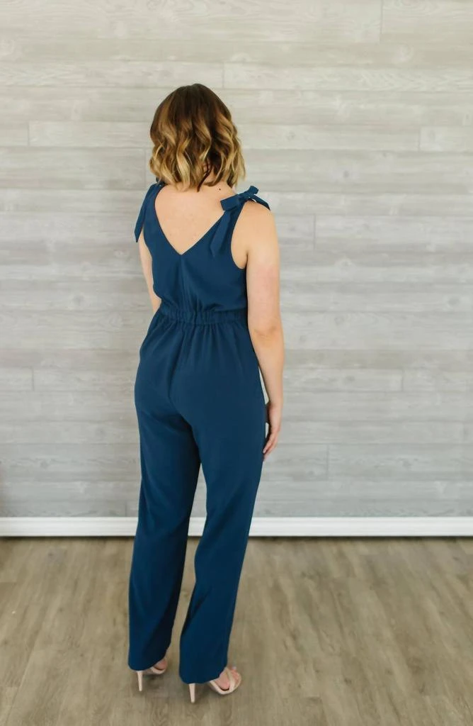 cupcakes and cashmere Topeka Jumpsuit In Lapis 2