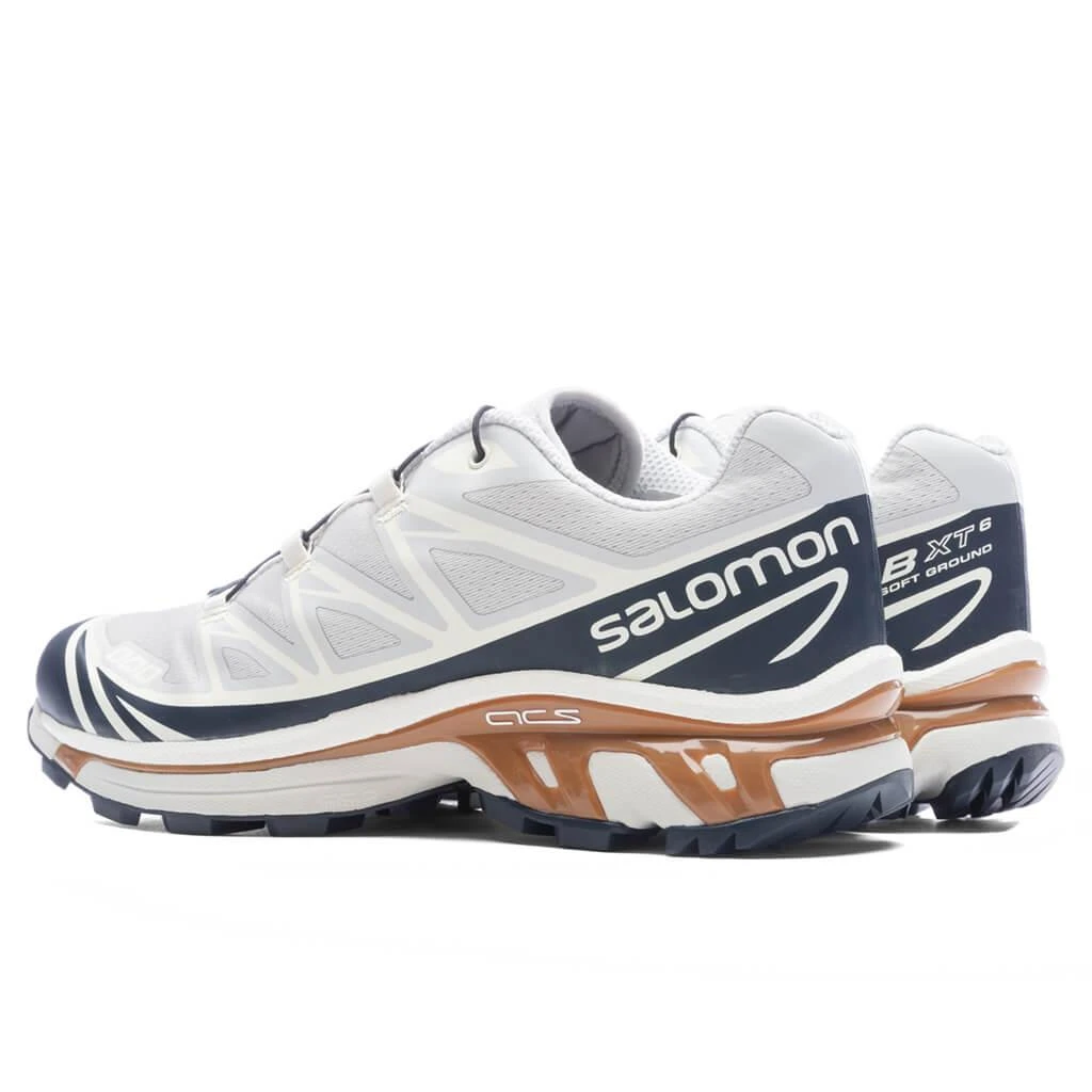 Salomon XT-6 - Lunar Rock/Dark Sapphire/Rubber 3