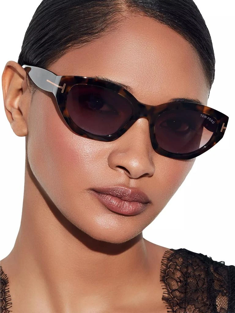 Tom Ford Penny 55MM Geometric Sunglasses 2