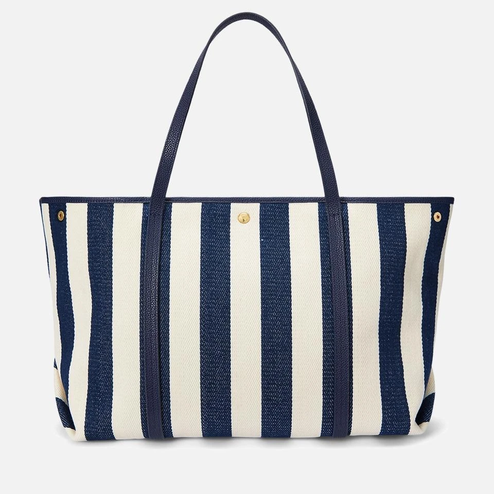 Ralph Lauren Lauren Ralph Lauren Emerie Herringbone Cotton Twill Extra Large Tote Bag 4