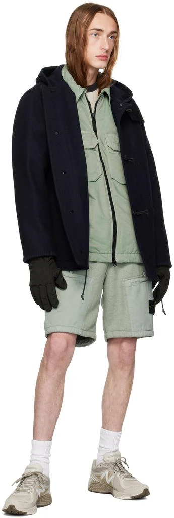 Stone Island Khaki Printed Gloves 3