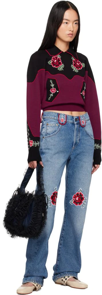 Molly Goddard Blue Cora Jeans 4