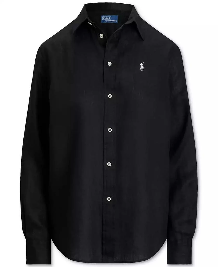 Ralph Lauren Women
s Classic-Fit 100% Linen Shirt 5