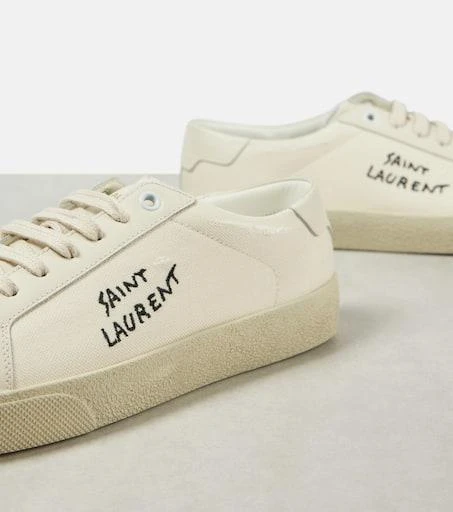 Yves Saint Laurent Court Classic SL/06 canvas sneakers 6