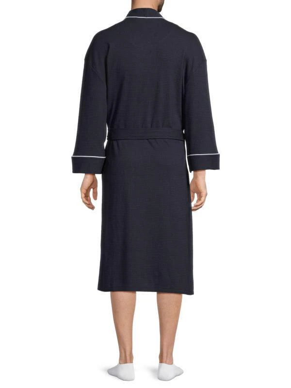 Saks Fifth Avenue Waffle Knit Bath Robe 2