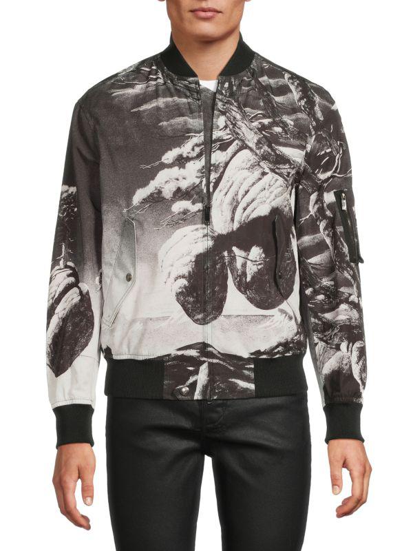 ジャケット・アウター VALENTINO Bomber Jacket with VLogo Print 21714054_51732092_600.jpg