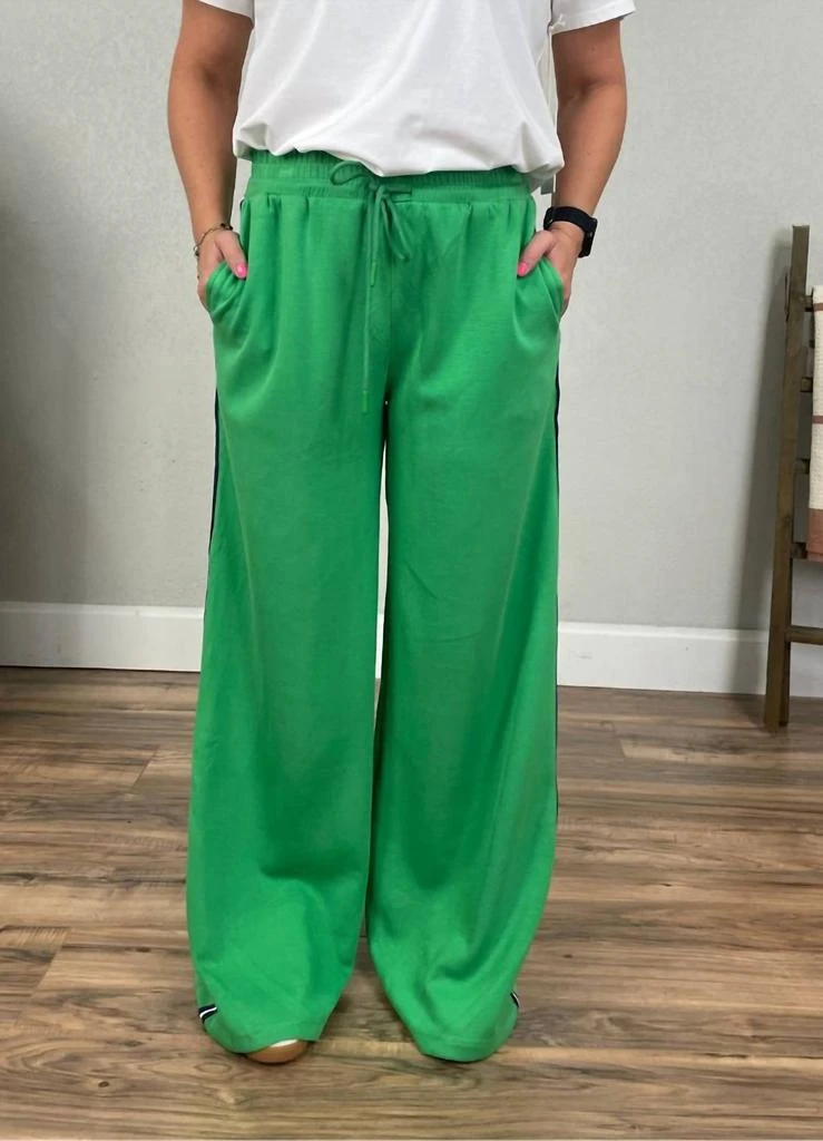 umgee Umgee - Wide Leg Track Pants