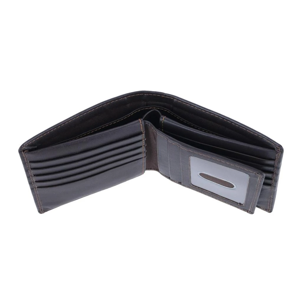 Dopp Men's Leather Dopp Regatta RFID Convertible Cardex Hipster Wallet 5
