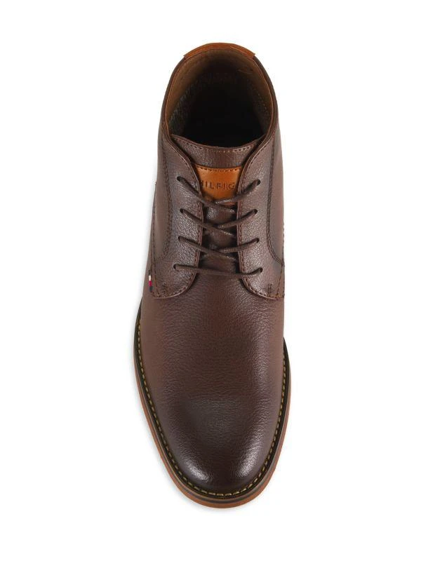 Tommy Hilfiger Leather High Top Derbys 5