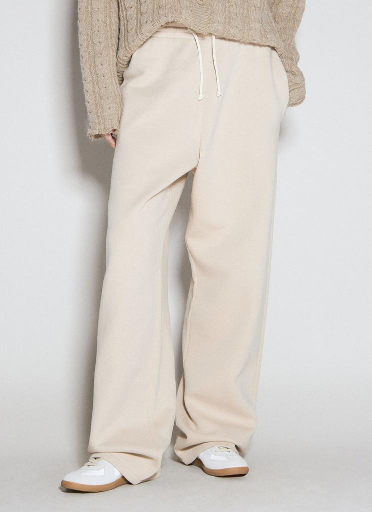 パンツ MM6 Maison Margiela TRACK PANTS MM6 Maison Margiela Jersey Track Pants | Grey | FARFETCH