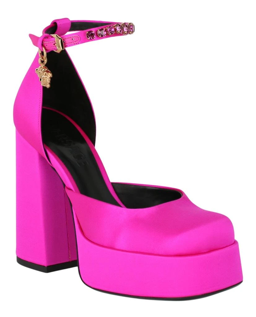 Versace Medusa Aevitas Satin Pumps 2
