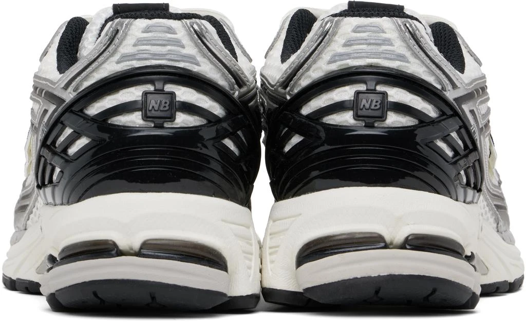 New Balance White & Silver 1906R Sneakers 2