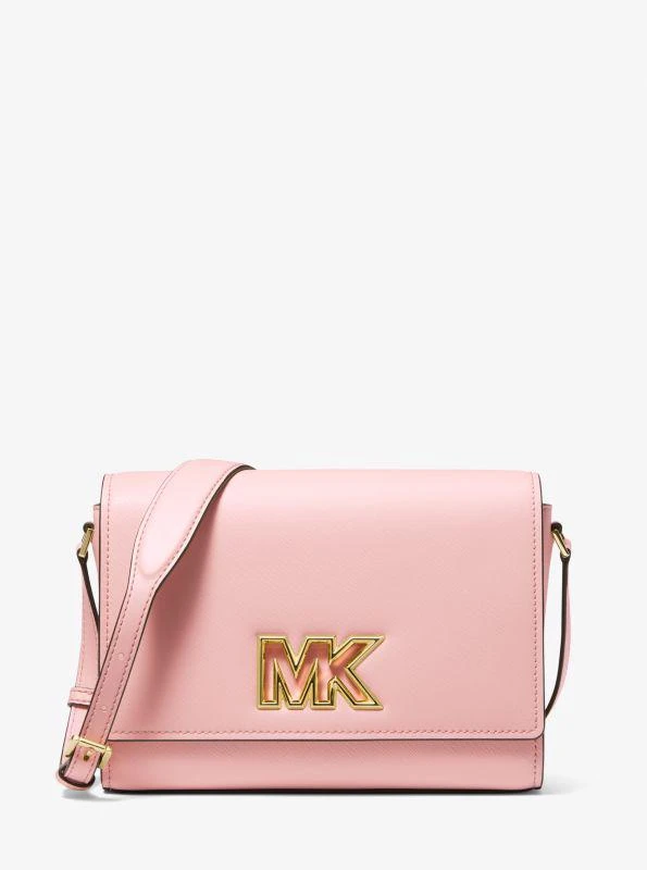 michael_kors Mimi Medium Leather Messenger Bag 1