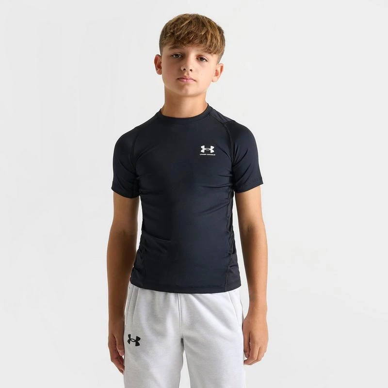 Under Armour Boys' Big Kids' Under Armour HeatGear Armour T-Shirt 3
