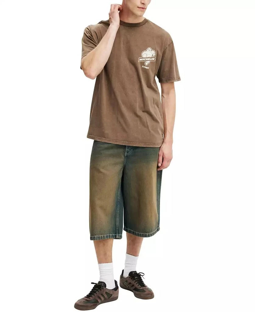 Cotton On Men's Michelin Loose Fit Short Sleeve T-Shirt 4