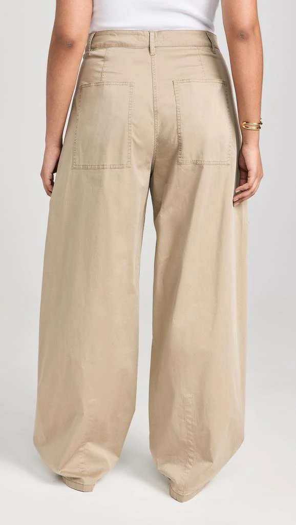 Tibi Garment Dyed Silky Cotton Sid Chino Pants 9